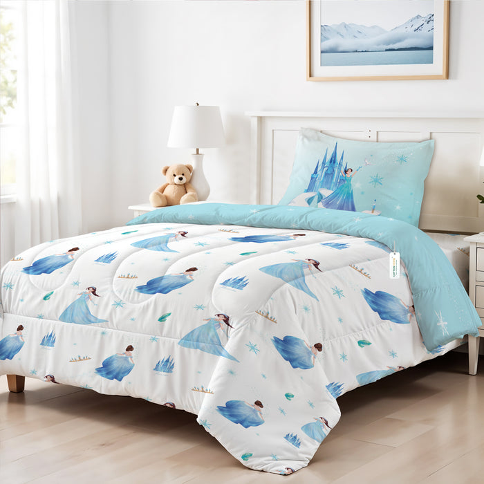 4PC Kids Bedding & Bean Bag Bundle 25