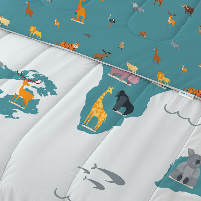 3PC Kids Bedding & Bean Bag Bundle 21