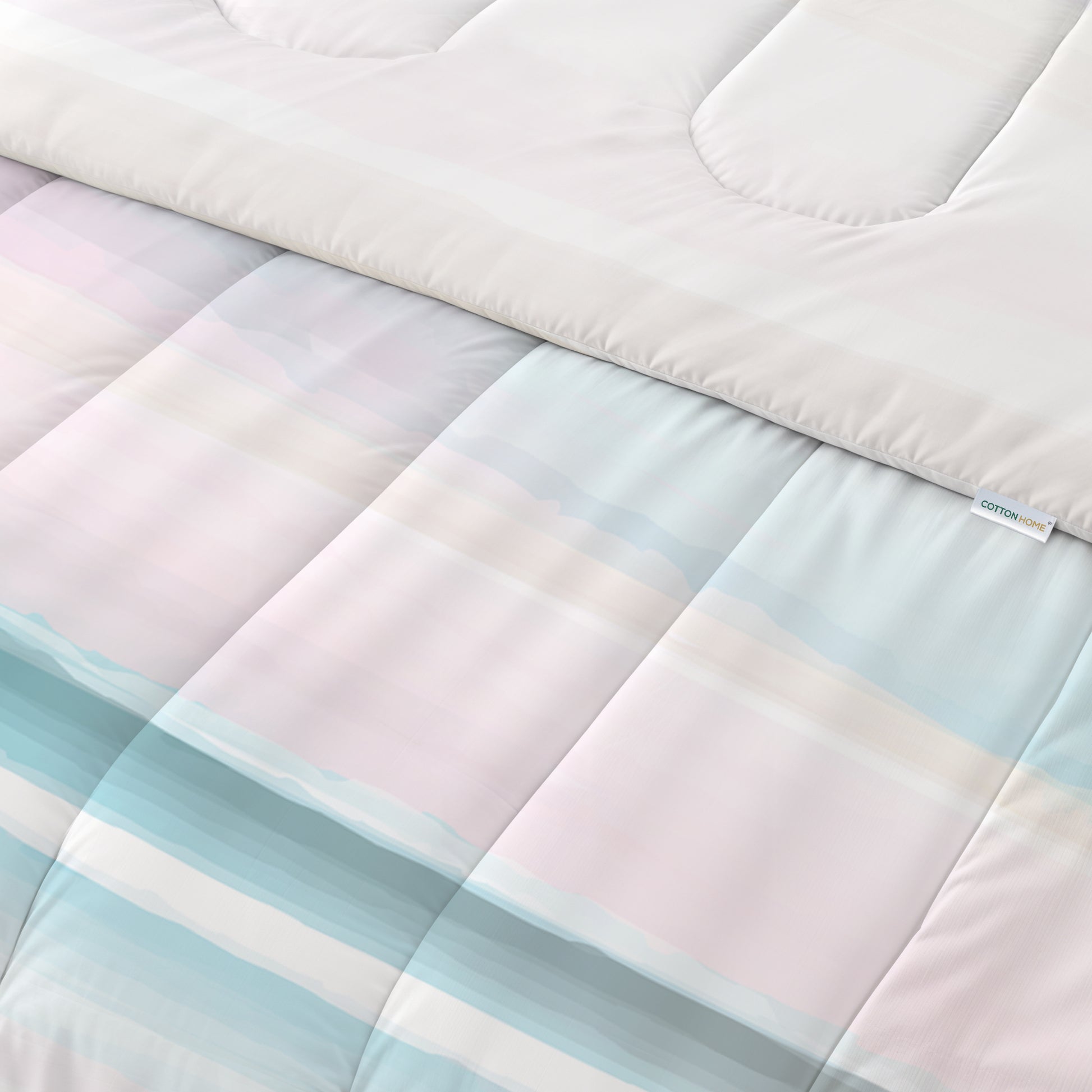 Premium Cotton 4PC Bedding Set Kids Comforter Set 160x220cm Gradient Glow