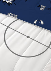 Premium Cotton 3PC Bedding Set Kids Comforter Set 135x220cm Goal