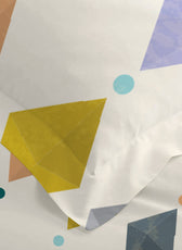 Premium Cotton 3PC Bedding Set Kids Comforter Set 135x220cm Little Gems