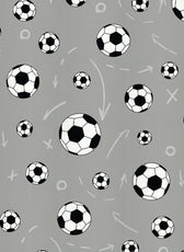 Premium Cotton 4PC Bedding Set Kids Comforter Set 160x220cm Soccer