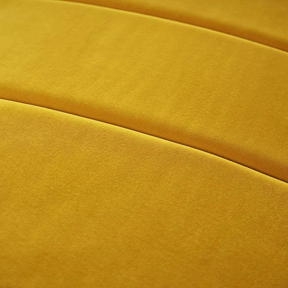 Yawalrack Modern Velvet Upholstered Sofa 3-Seater Sofa Luxury Sofa - Cottonhome.ae