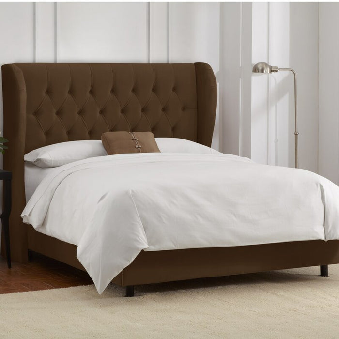 Larlack Queen Upholstered Low Profile Standard Bed - Cotton Home