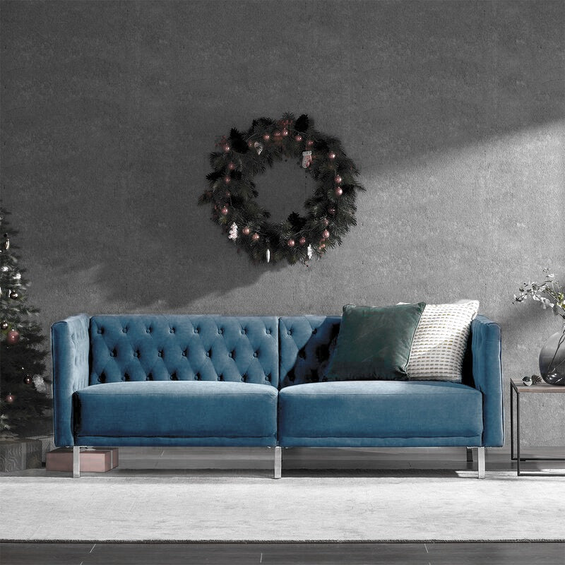 Wide Rolled Arm Lafron Sofa - Cotton Home