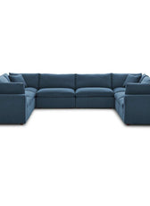 Wide Symmetrical Modular Large Sectional - Cotton Home