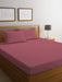 REST 3PCS SET QUEEN FITTED SHEET SUPER SOFT-MAUVE - Cotton Home