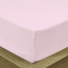 REST 3PCS SET KING FITTED SHEET SUPER SOFT-PINK - Cotton Home
