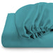 REST 3PCS SET DOUBLE FITTED SHEET SUPER SOFT-TEAL - Cotton Home