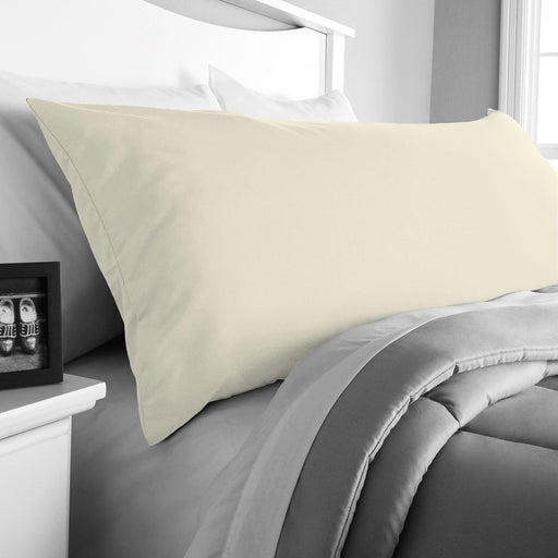 Body Pillow Cover 45x140cm - Ivory - Cotton Home